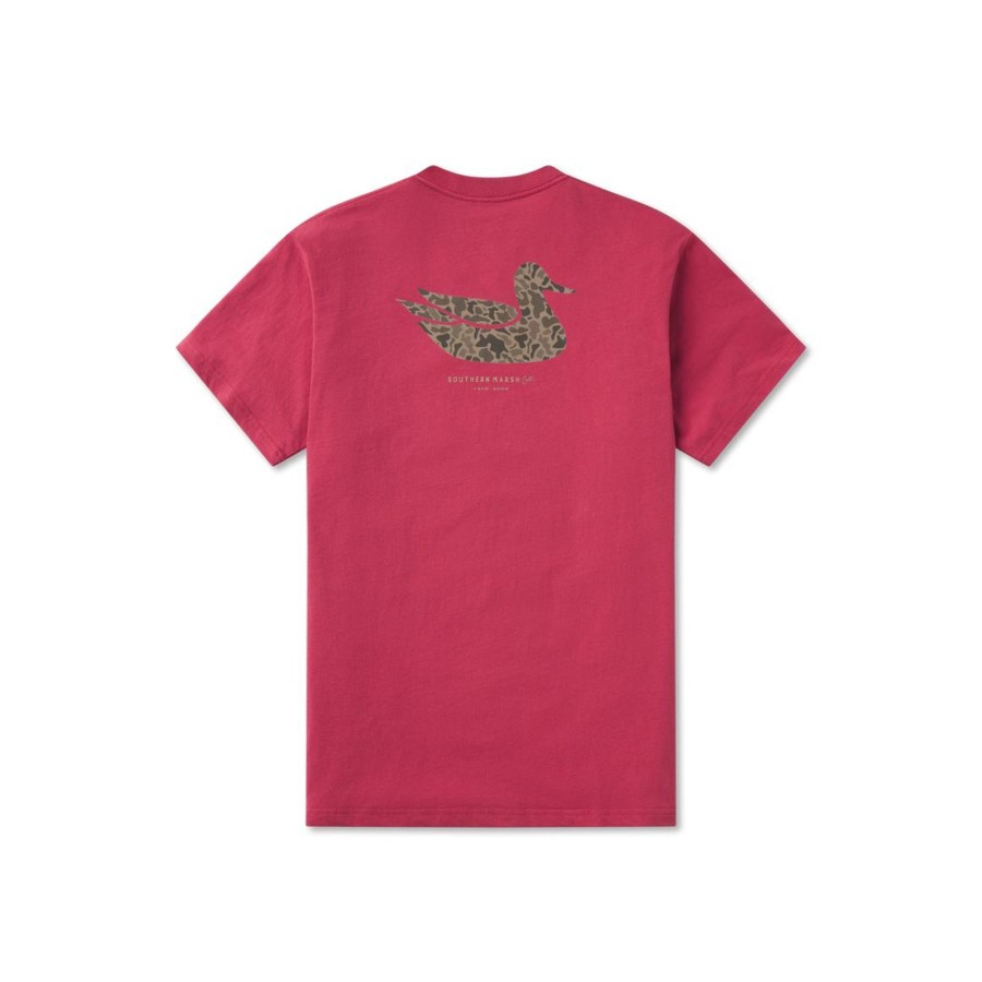 Women'S Southern Marsh Original Tees | Duck Originals Tee - Camo