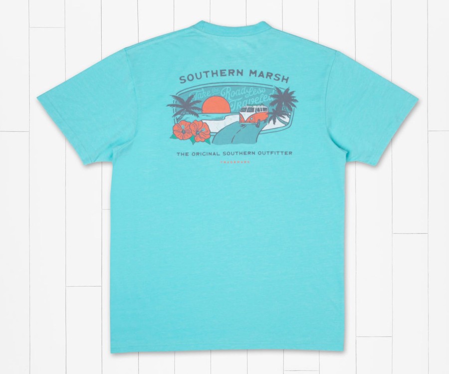 Men'S Southern Marsh Seawash Tees | Seawash Tee - The Road