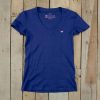 Women'S Southern Marsh Women'S Fit Tops | Caroline V-Neck Tee - Cotton