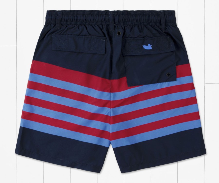 Youth Southern Marsh Swim Trunks | Youth Harbor Trunk - Barcelona Lines