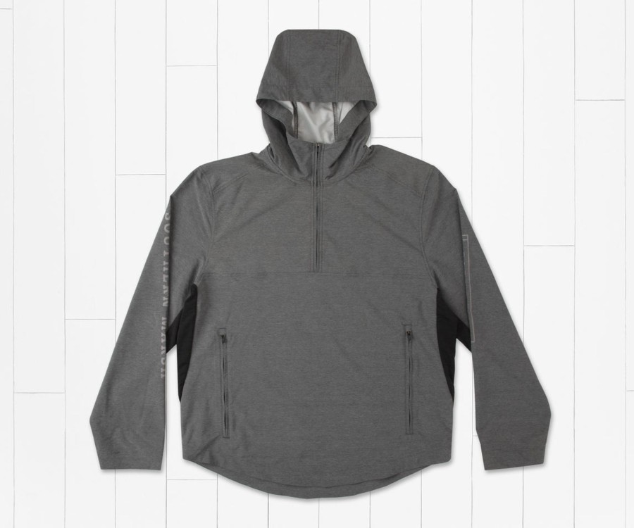 Men'S Southern Marsh Pullovers And Sweaters | Yucatan Ultralight Performance Pullover Midnight Gray