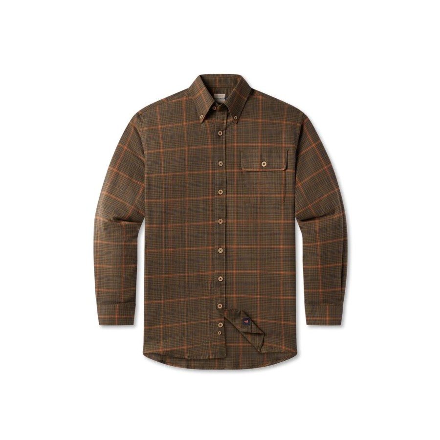 Men'S Southern Marsh Flannel | Montevallo Houndstooth Flannel