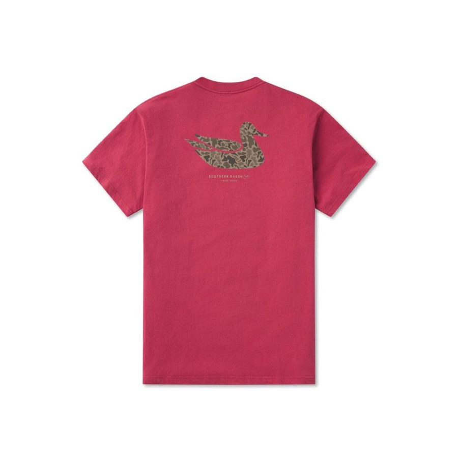 Men'S Southern Marsh Original Ss Tees | Duck Originals Tee - Camo