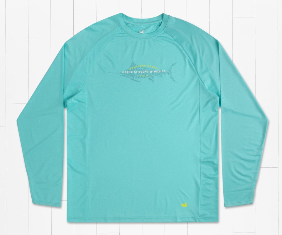 Men'S Southern Marsh Fishing Shirts | Fieldtec Riptide Performance Tee - Hecho - Long Sleeve