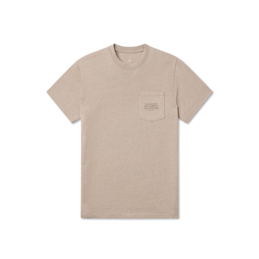 Women'S Southern Marsh Seawash Tees | Seawash Tee | Etched Howl Washed Burnt Taupe