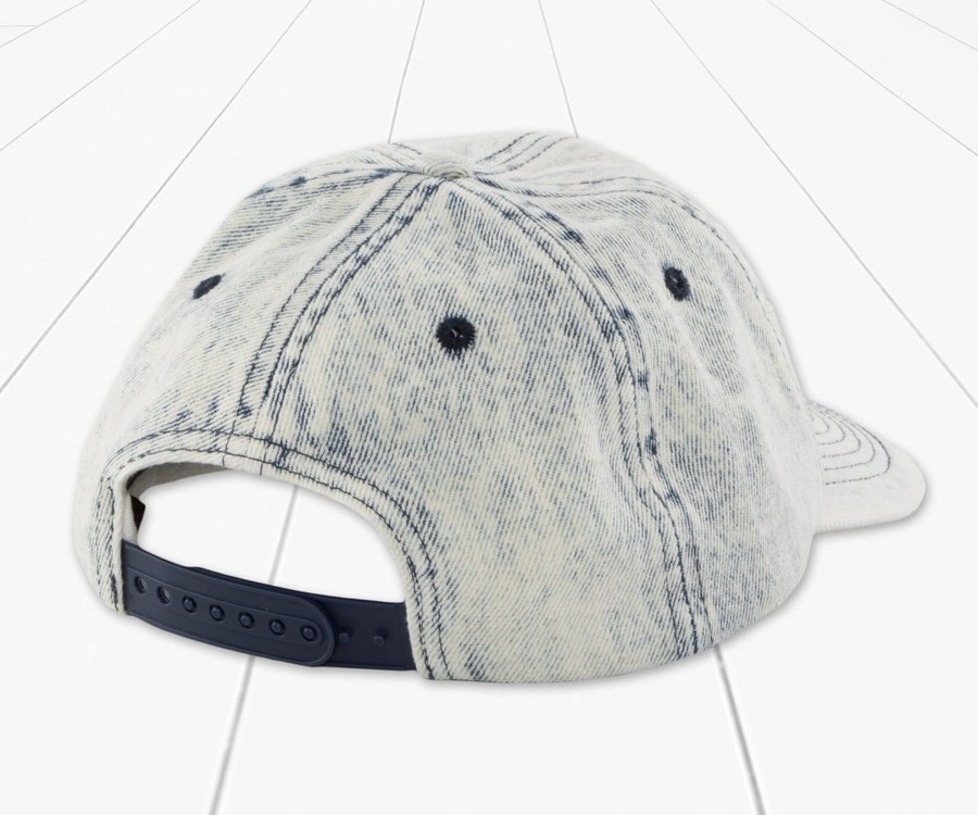 Women'S Southern Marsh Hats & Visors | Relaxed Hat - Denim Authentic Light Blue