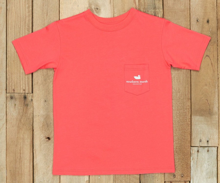 Youth Southern Marsh Original Tees | Youth Southern Class | Fishing Reel Strawberry Fizz