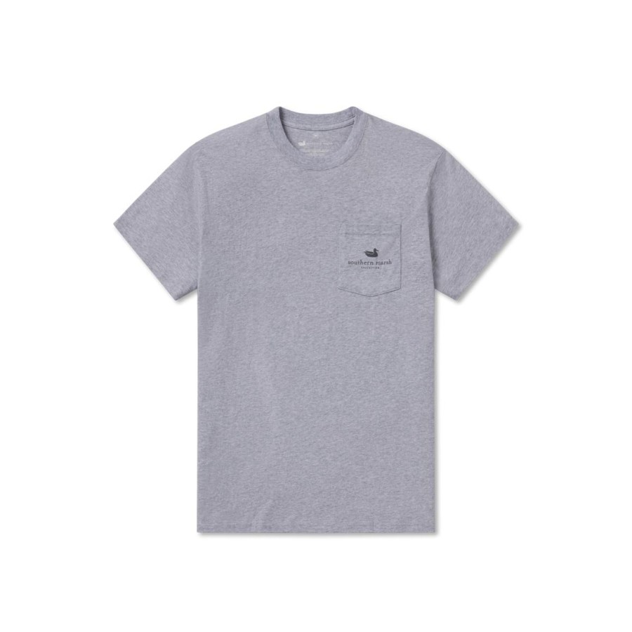 Women'S Southern Marsh Original Tees | Southern Cities Tee - Auburn Light Gray