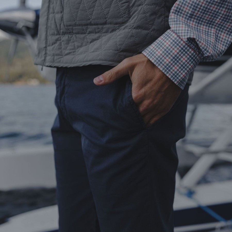 Men'S Southern Marsh Pants | Nantucket Performance Pant Navy