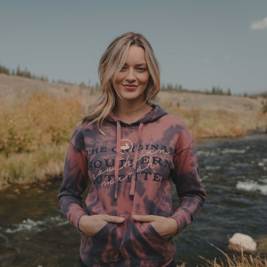 Women'S Southern Marsh Pullovers And Sweaters | Seawash Hoodie - Spiral