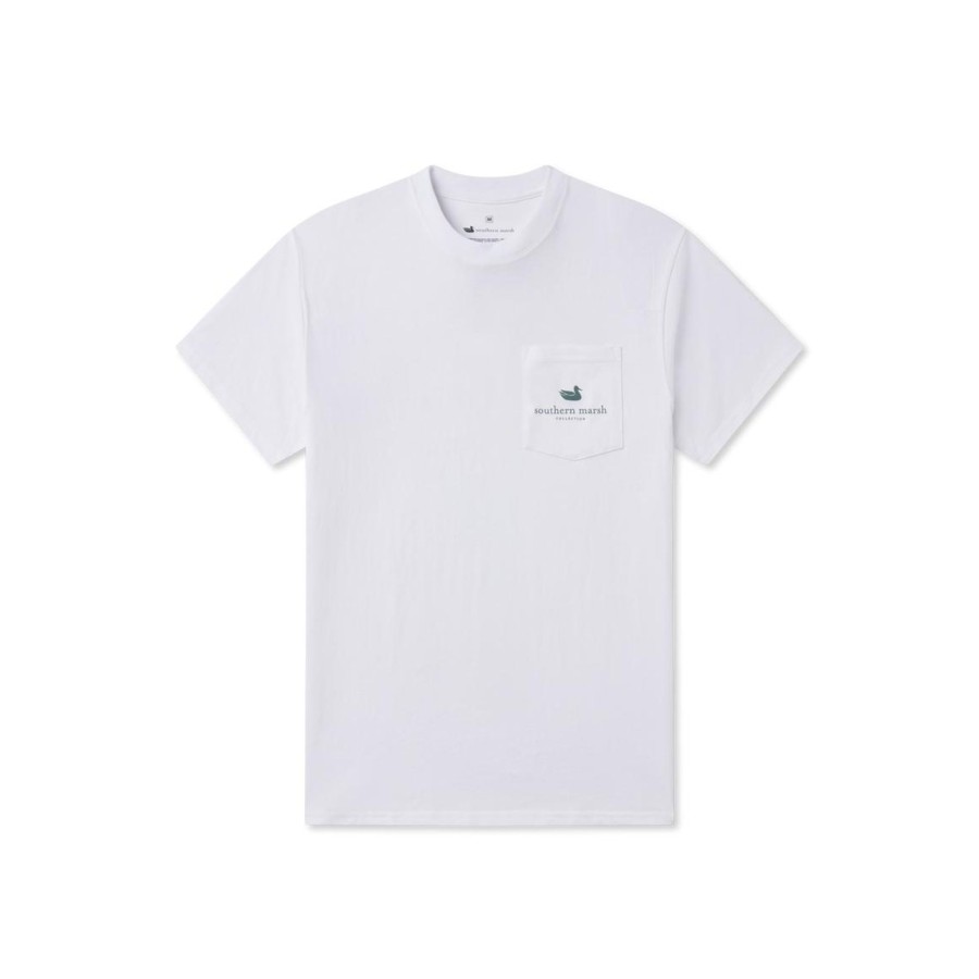 Youth Southern Marsh Original Tees | Youth Altitude Tee | Lantern White