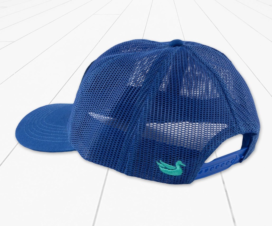 Youth Southern Marsh Hats | Youth Performance Mesh Hat - Offroad Rodeo French Blue