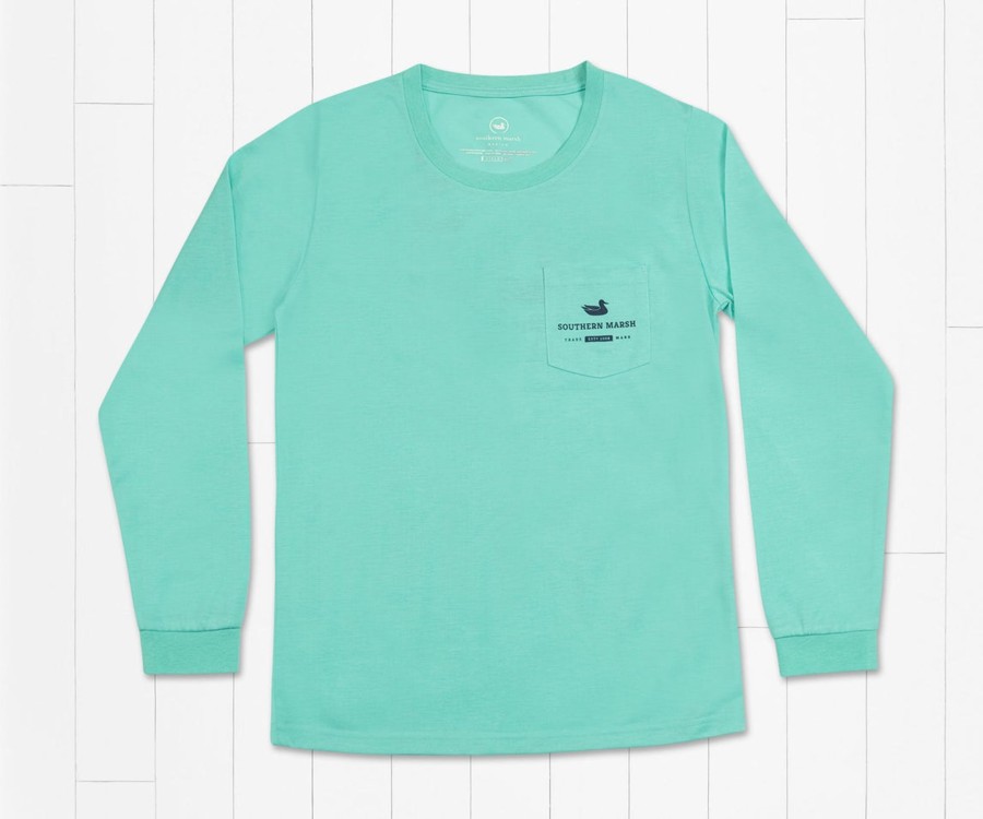 Women'S Southern Marsh Women'S Fit Tops | Fieldtec Comfort Tee | Island Fade