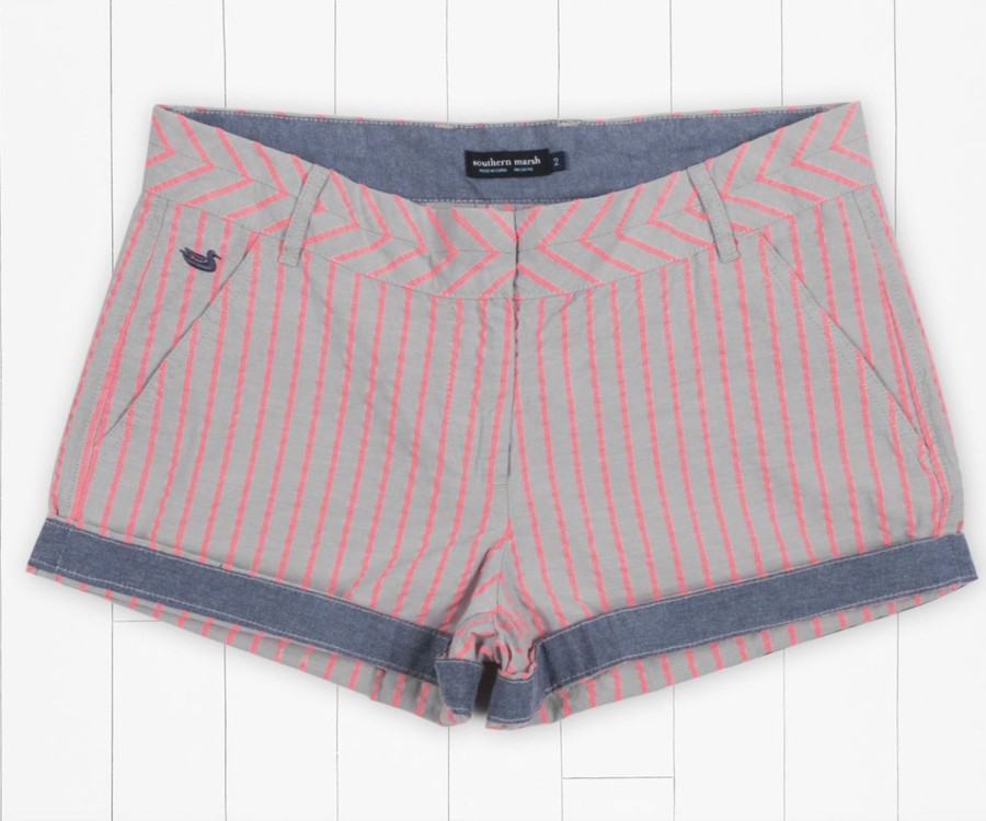 Women'S Southern Marsh Shorts | Brighton Short | Turner Stripe