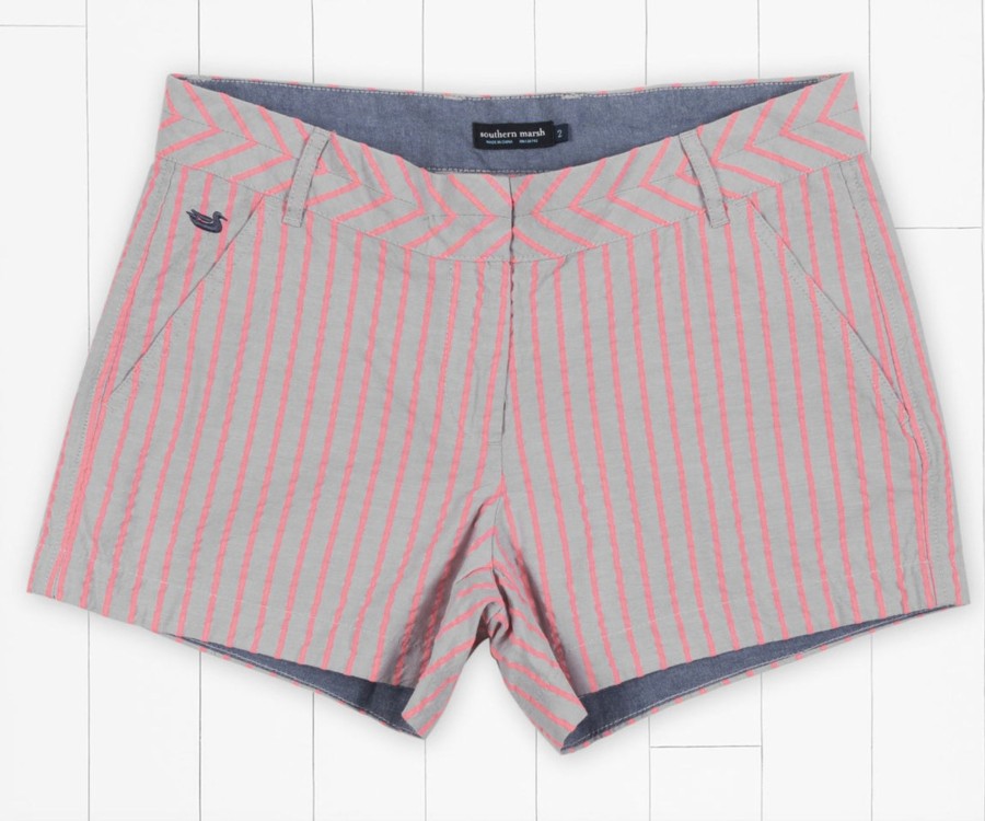 Women'S Southern Marsh Shorts | Brighton Short | Turner Stripe