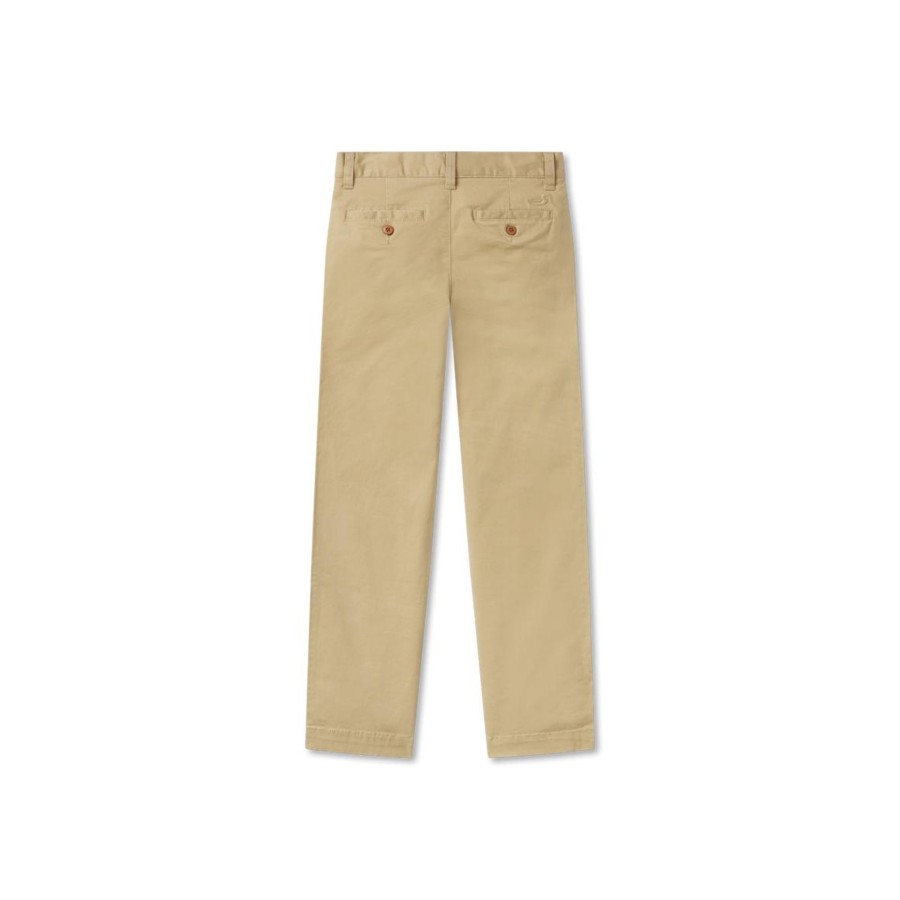 Youth Southern Marsh Shorts & Pants | Youth Regatta Stretch Cotton Chino - Khaki Khaki Chino