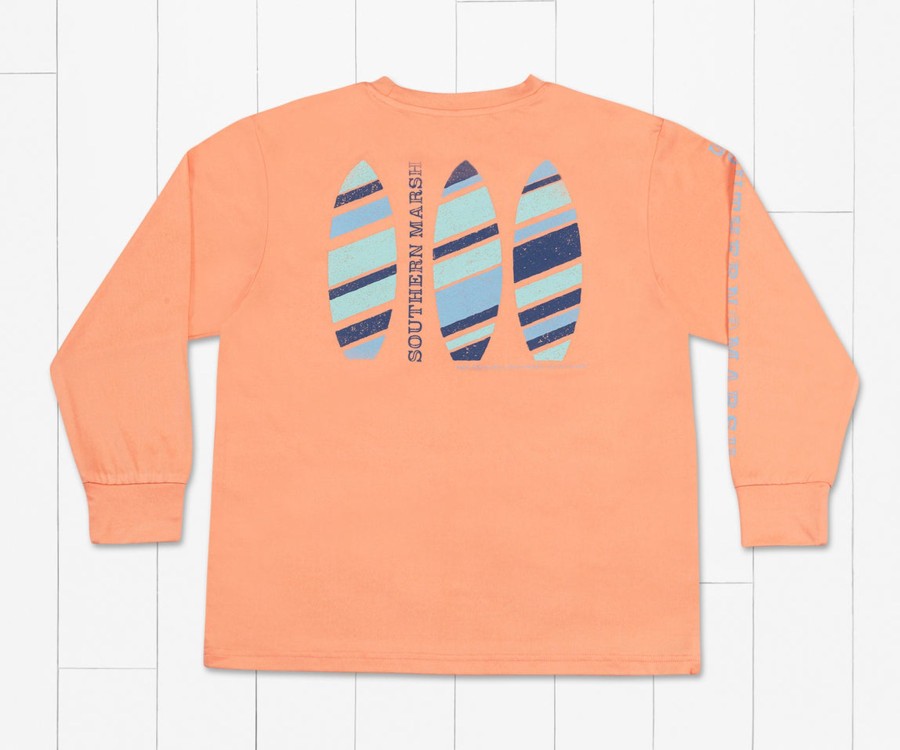 Youth Southern Marsh Performance Long Sleeve Tees | Youth Fieldtec Featherlight Tee | Surf Trio