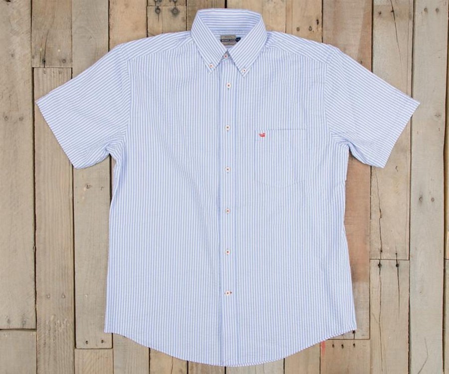 Men'S Southern Marsh Short Sleeve | Everett Dress Shirt - Short Sleeve