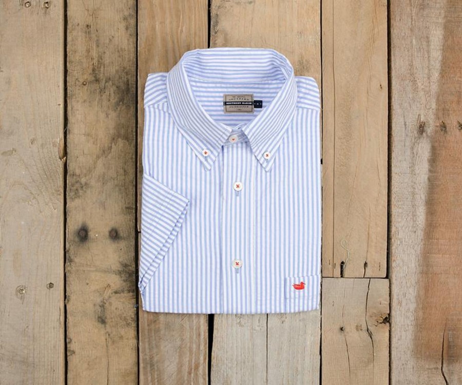 Men'S Southern Marsh Short Sleeve | Everett Dress Shirt - Short Sleeve