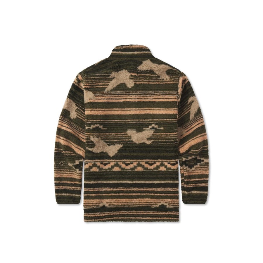 Men'S Southern Marsh Pullovers And Sweaters | Matagorda Rustic Fleece Pullover