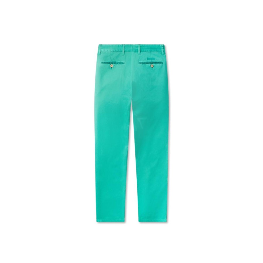 Men'S Southern Marsh Pants | Seawash Grayton Twill Pant Kelly Green