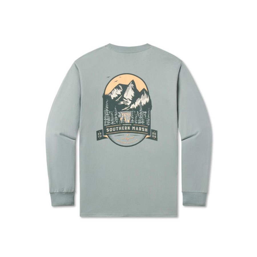 Women'S Southern Marsh Original Long Sleeve Tees | Mountain Pass Tee | Long Sleeve