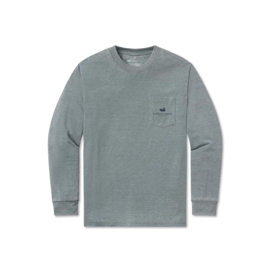 Men'S Southern Marsh Seawash Long Sleeve Tees | Seawash Tee - Pointer Pack - Long Sleeve