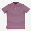 Youth Southern Marsh Polos | Youth Bermuda Performance Polo - Naples Stripe