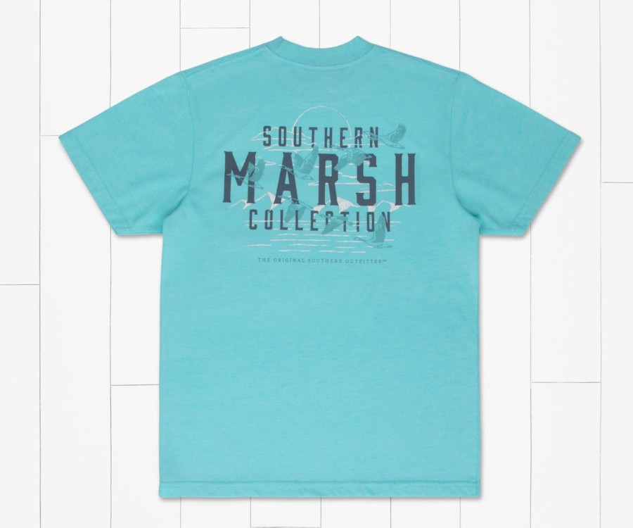 Youth Southern Marsh Seawash Tees | Youth Seawash Tee | Etched Formation