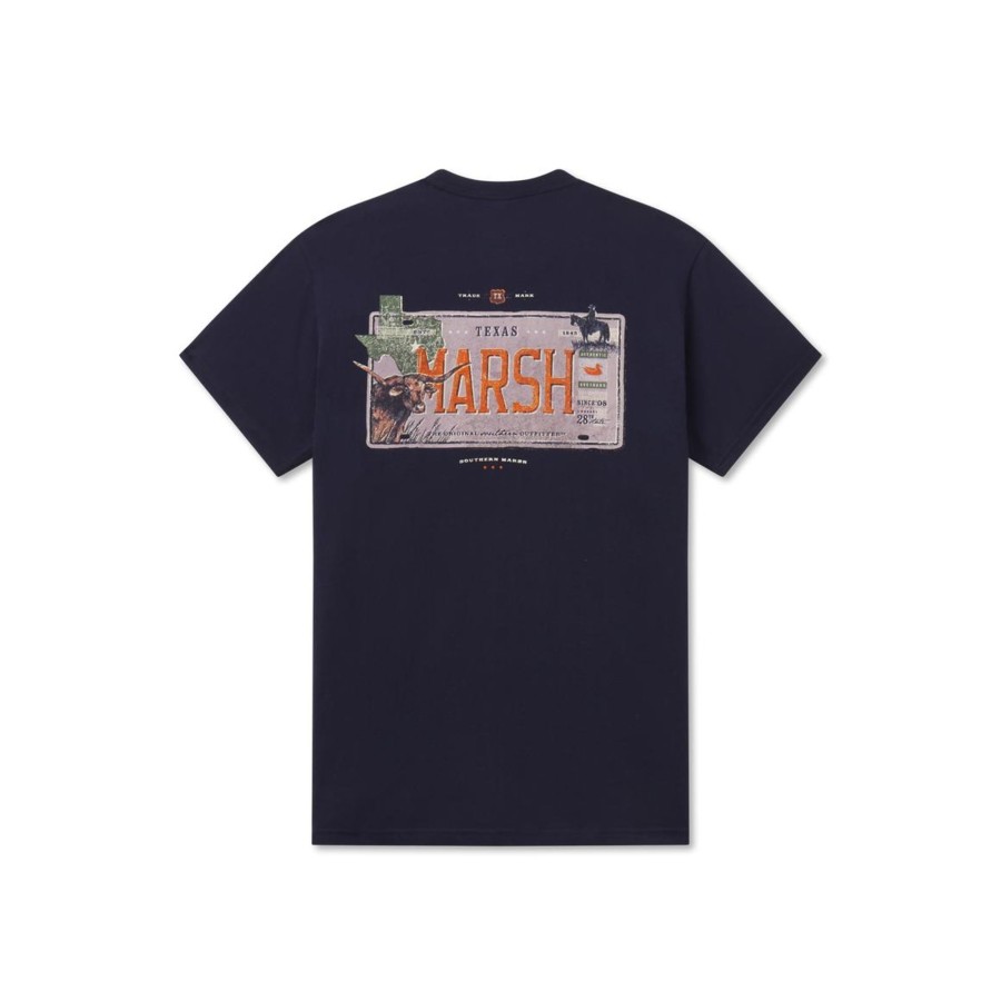 Men'S Southern Marsh Original Ss Tees | Backroads Collection Tee | Texas