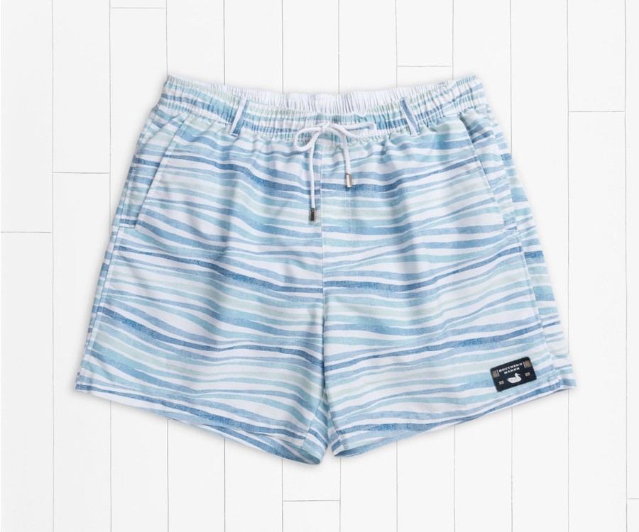 Men'S Southern Marsh Swim Trunks | Seawash Shoals Swim Trunk | Waves