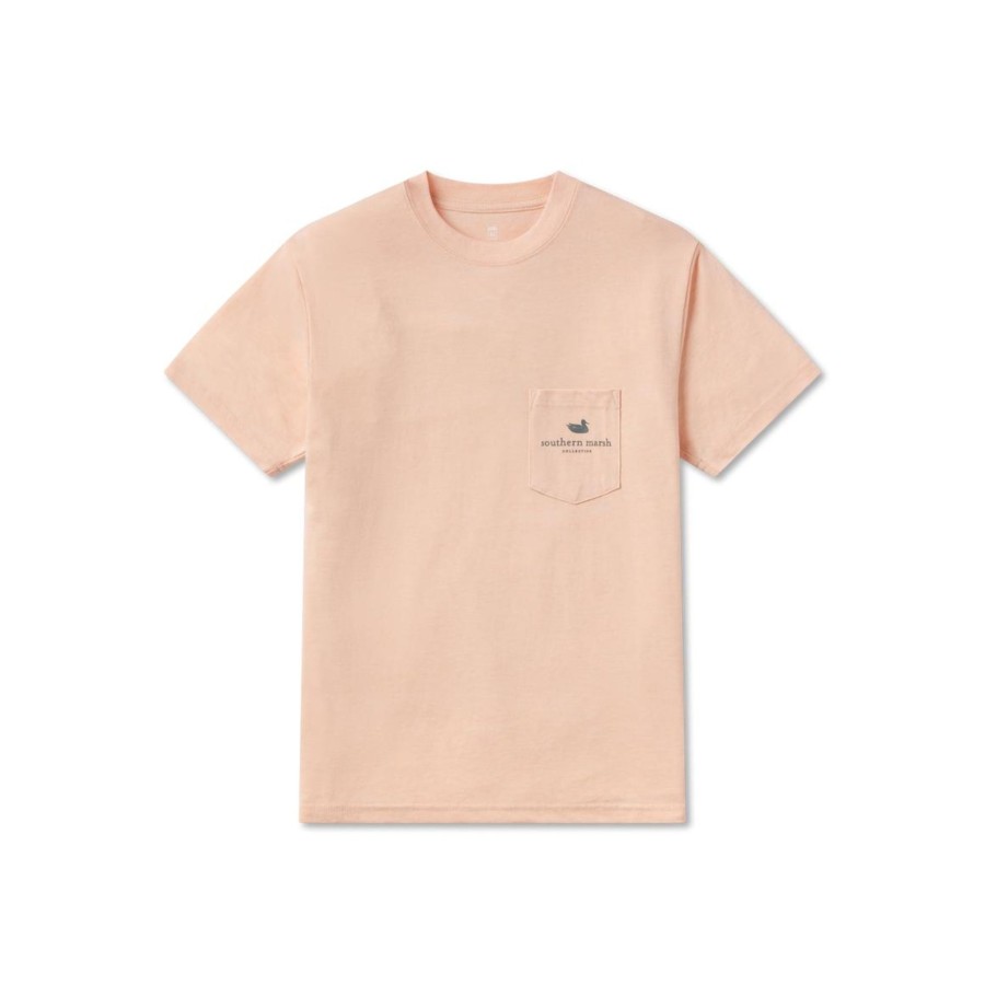 Youth Southern Marsh Seawash Tees | Youth Seawash Tee - Mountain Bounty Terracotta