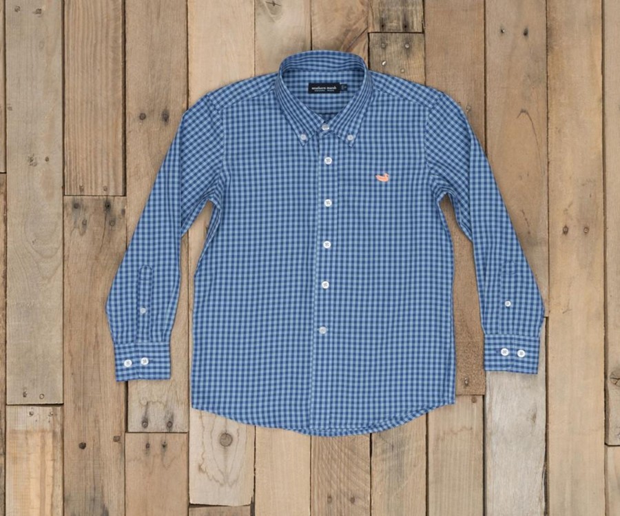 Youth Southern Marsh Dress Shirts | Youth Memphis Gingham Dress Shirt