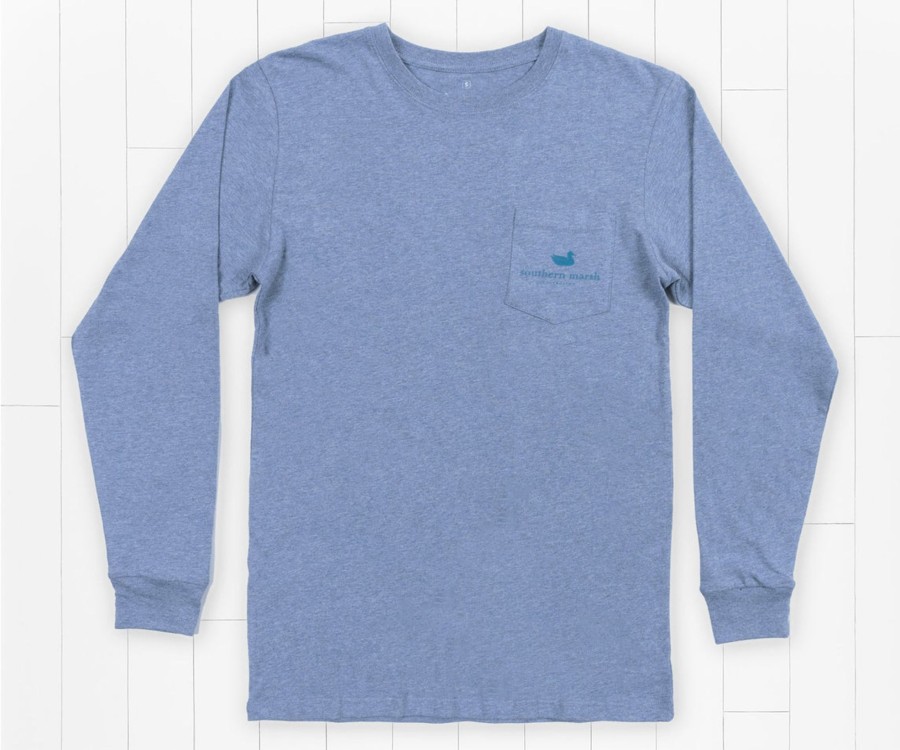 Women'S Southern Marsh Original Long Sleeve Tees | Backroads Collection Tee | South Carolina | Long Sleeve