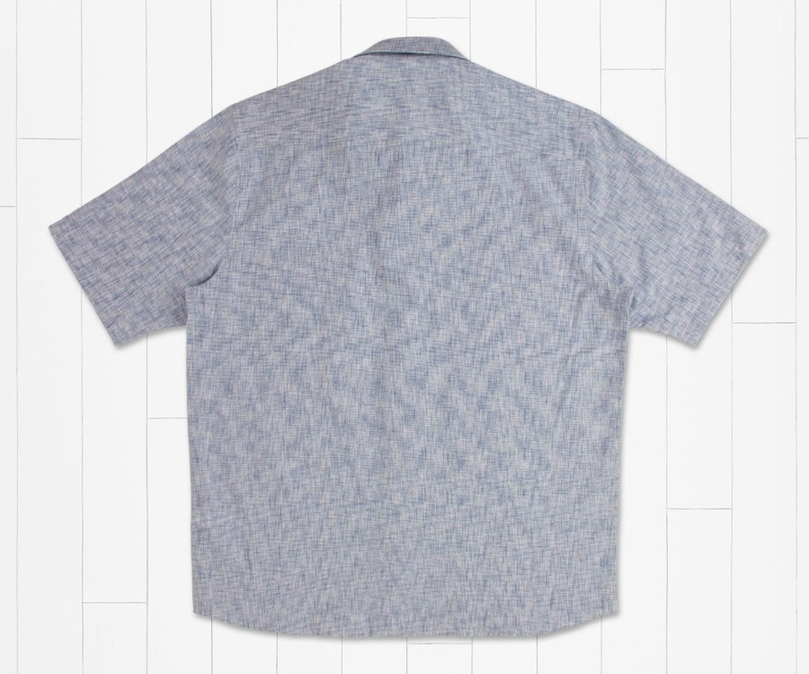 Men'S Southern Marsh Short Sleeve | Tulum Woven Shirt - Lines