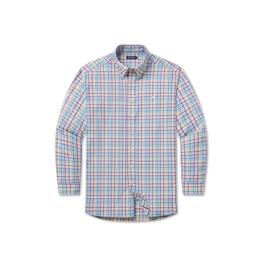 Men'S Southern Marsh Wrinkle-Free | Juban Check Dress Shirt