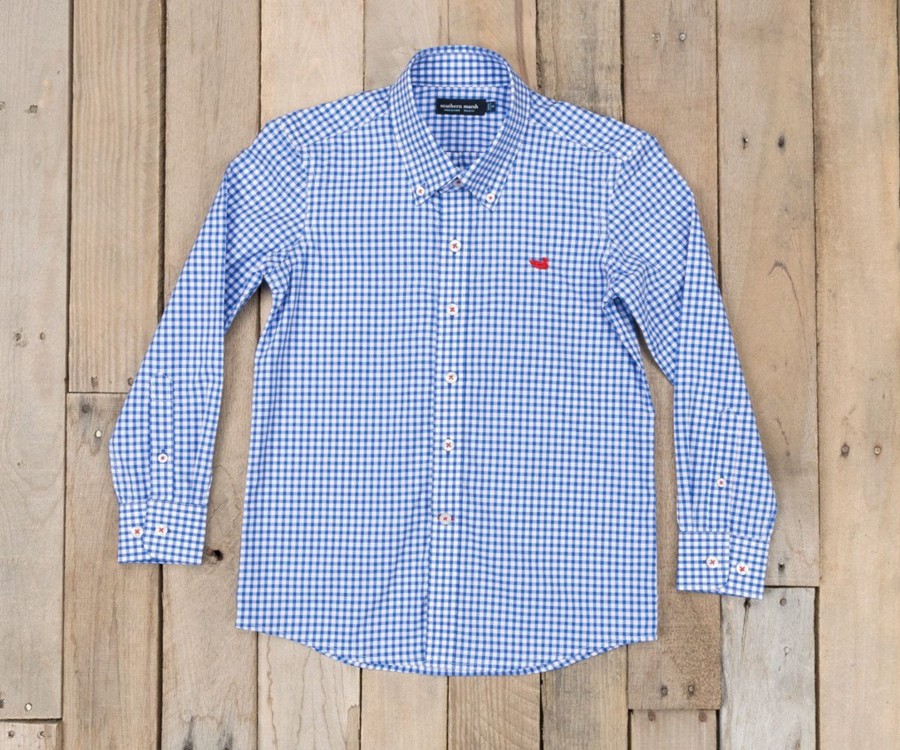 Youth Southern Marsh Dress Shirts | Youth Nashville Gingham Dress Shirt