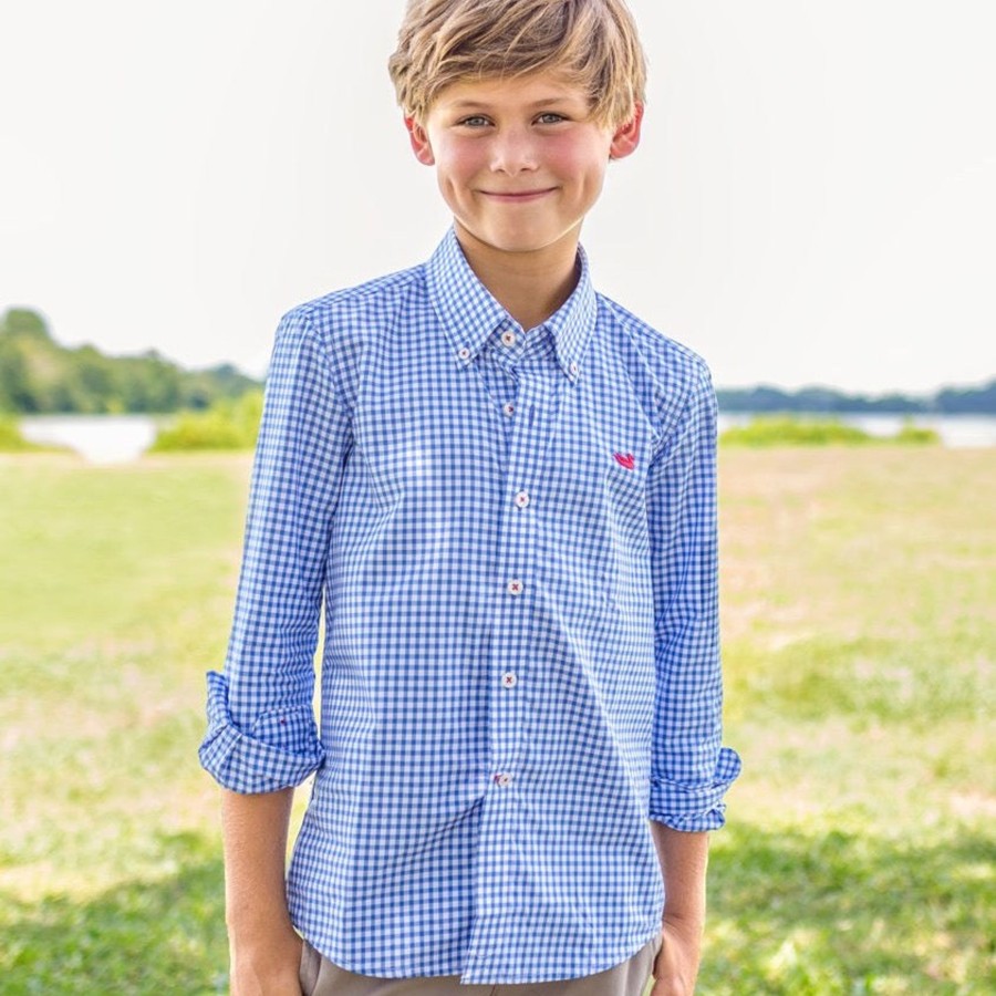 Youth Southern Marsh Dress Shirts | Youth Nashville Gingham Dress Shirt