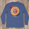 Men'S Southern Marsh Original Ls Tees | Southern Class Tee - Shotgun Shell - Long Sleeve Bluestone