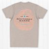 Women'S Southern Marsh Original Tees | Origins Crosscut Tee Washed Burnt Taupe