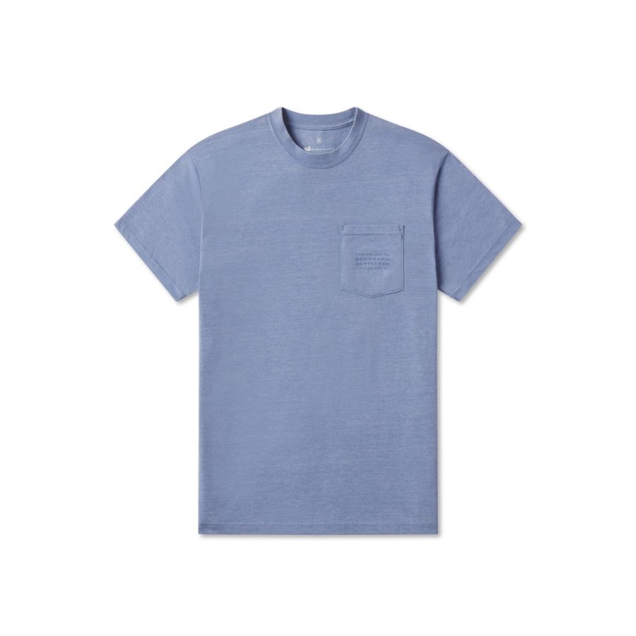 Youth Southern Marsh Seawash Tees | Youth Seawash Tee - Barely Light Washed Blue