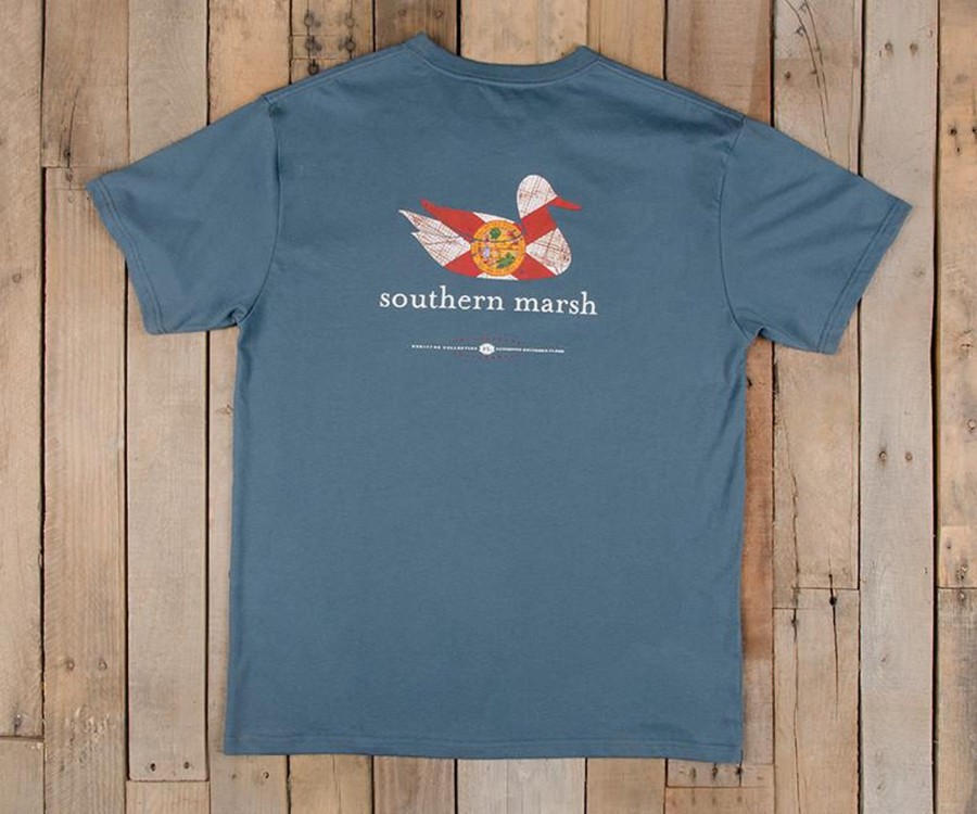 Men'S Southern Marsh Original Ss Tees | Authentic Heritage Tee | Florida