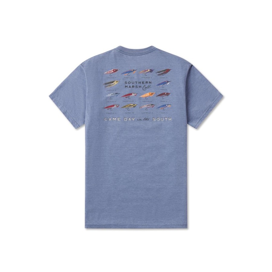 Men'S Southern Marsh Seawash Tees | Seawash Tee - Game Day In The South