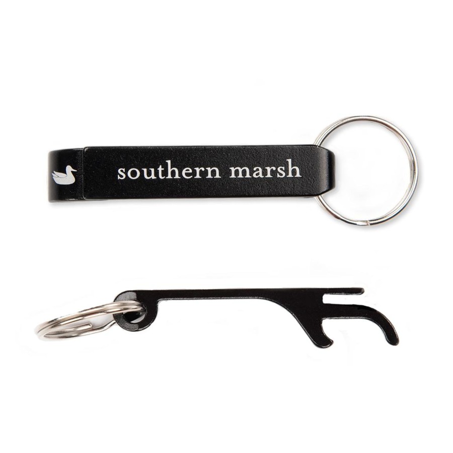 Accessories Southern Marsh Coozies And Bottle Openers | Metal Bottle Opener Black