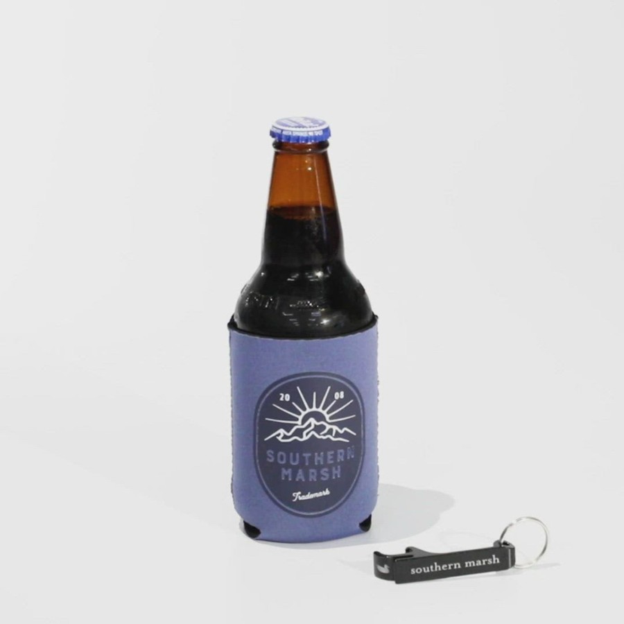 Accessories Southern Marsh Coozies And Bottle Openers | Metal Bottle Opener Black