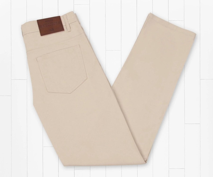 Men'S Southern Marsh Pants | Brazos Stretch Twill Pant | Audubon Tan Audubon Tan Brazos