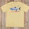 Women'S Southern Marsh Original Tees | Outfitter Collection Tee - Tarpon Light Yellow