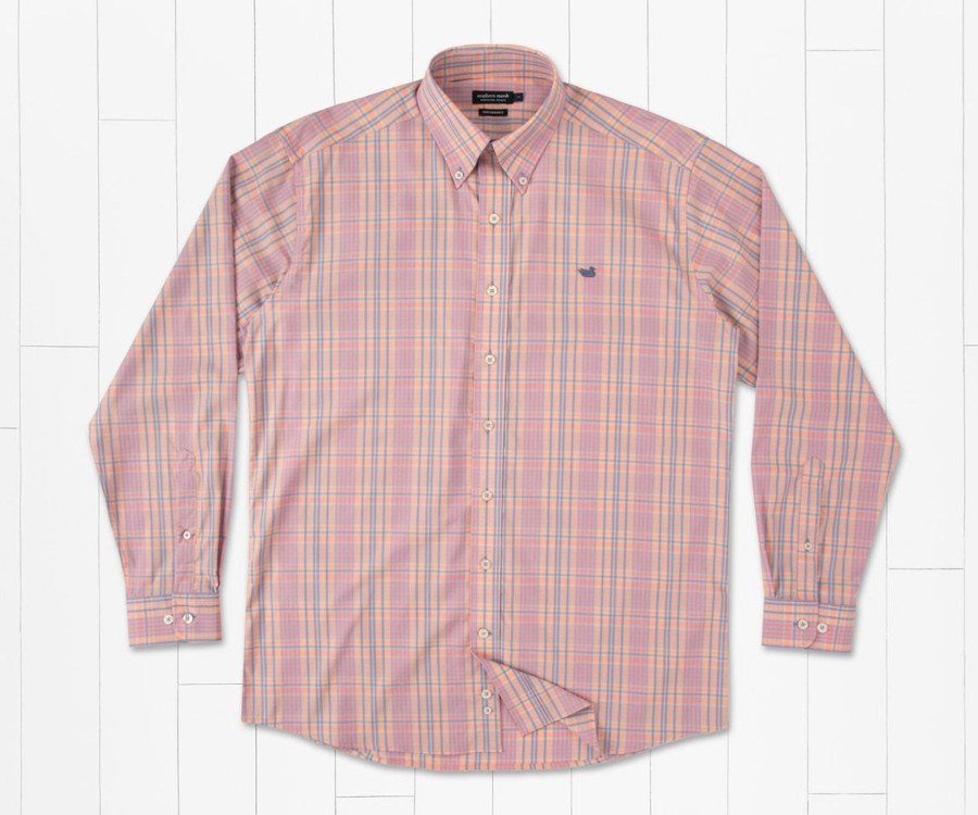 Men'S Southern Marsh Performance | Caicos Performance Dress Shirt