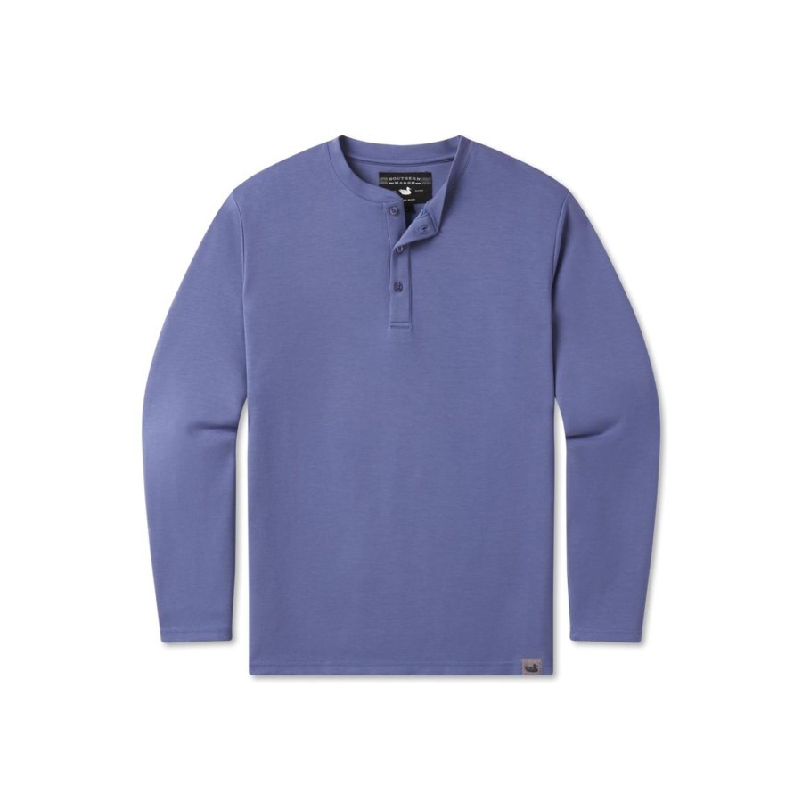 Men'S Southern Marsh Performance Long Sleeve Tees | Marshlux Henley Performance Shirt