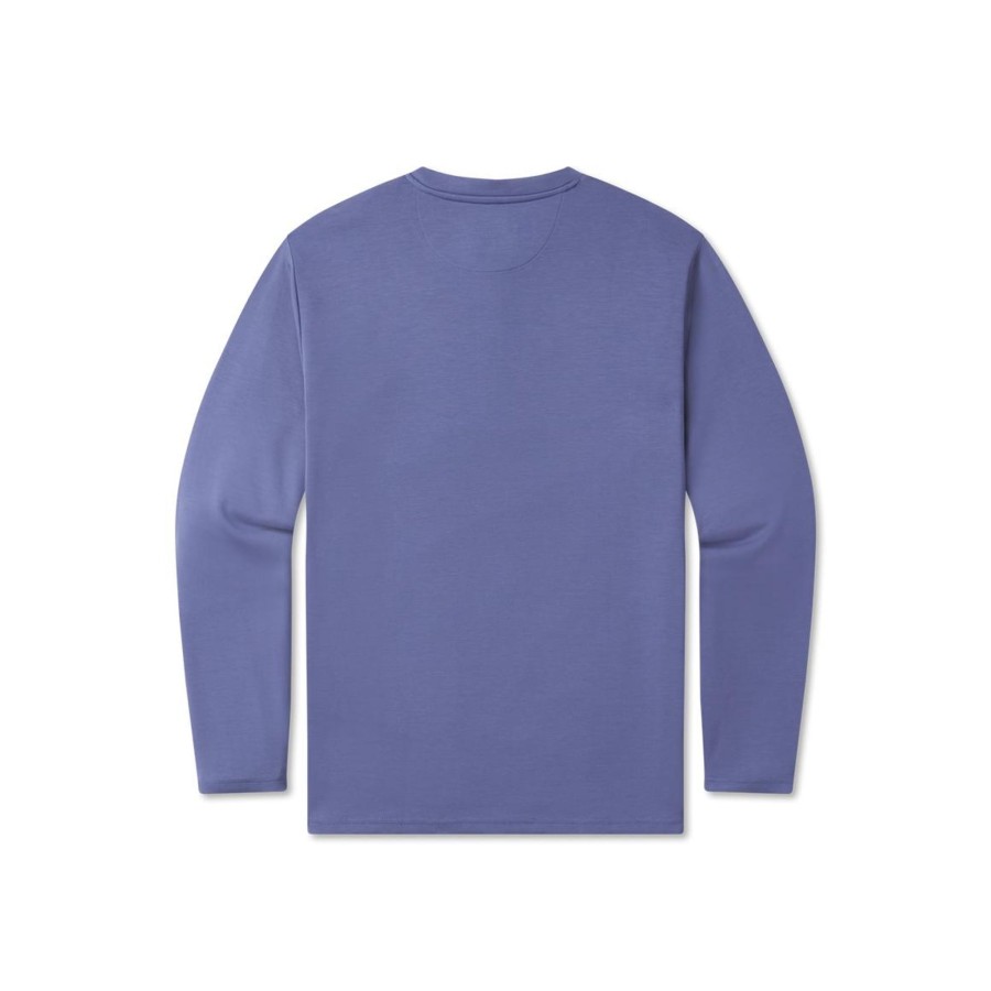 Men'S Southern Marsh Performance Long Sleeve Tees | Marshlux Henley Performance Shirt